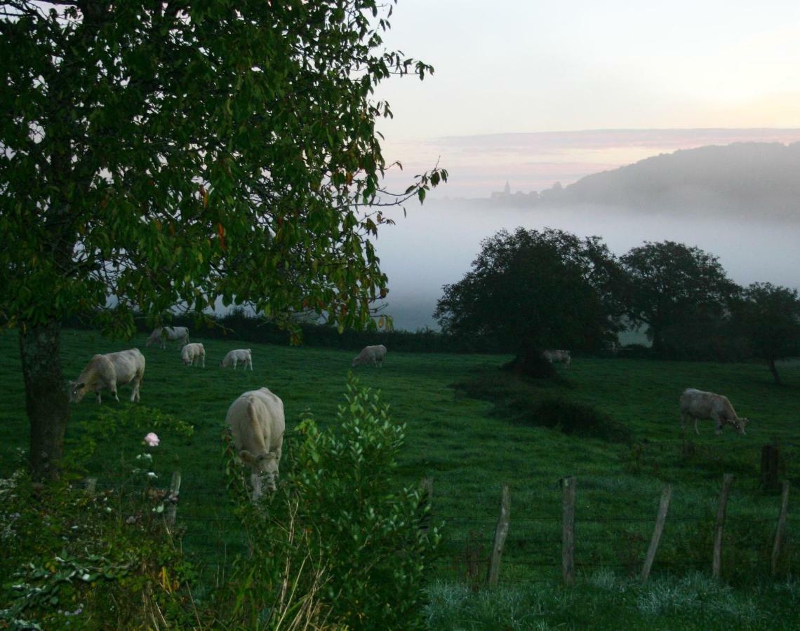 Gite Des Quatre Chemins La Vineuse Exteriér fotografie